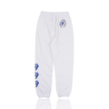 Chrome Hearts Rolling Stones Sweatpants White/Blue