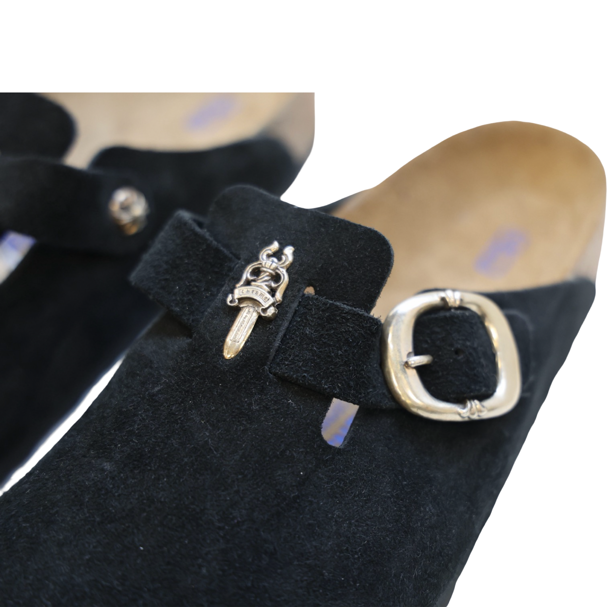 Chrome Hearts Birkenstock Black