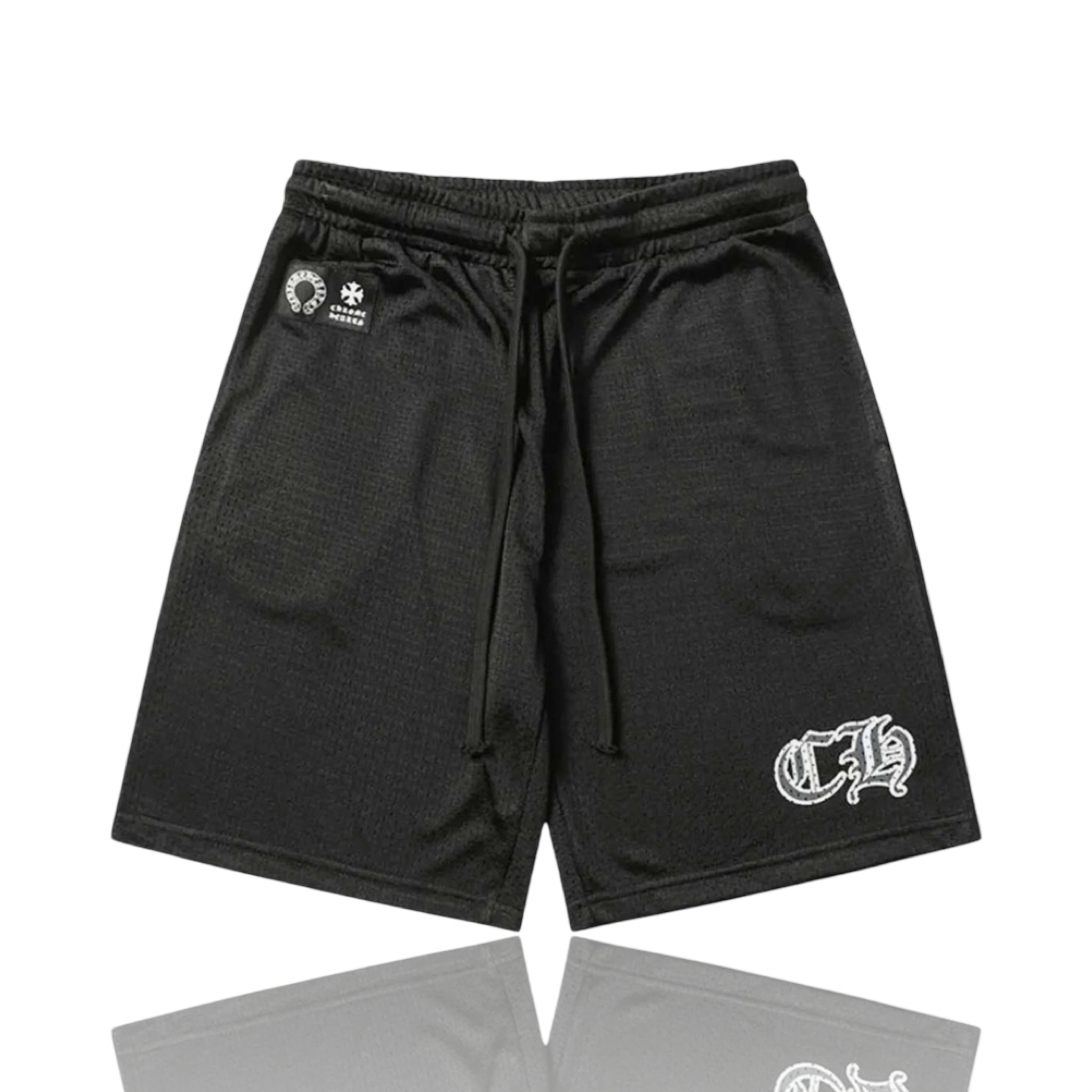 Chrome Hearts Stadium Mesh Shorts Black