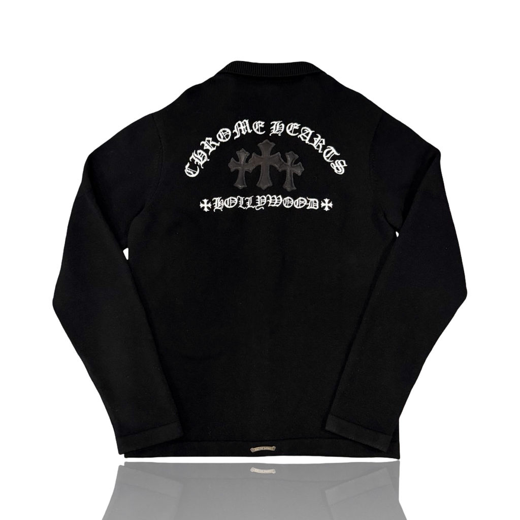 Chrome Hearts Cross Patch Cashmere Cardigan