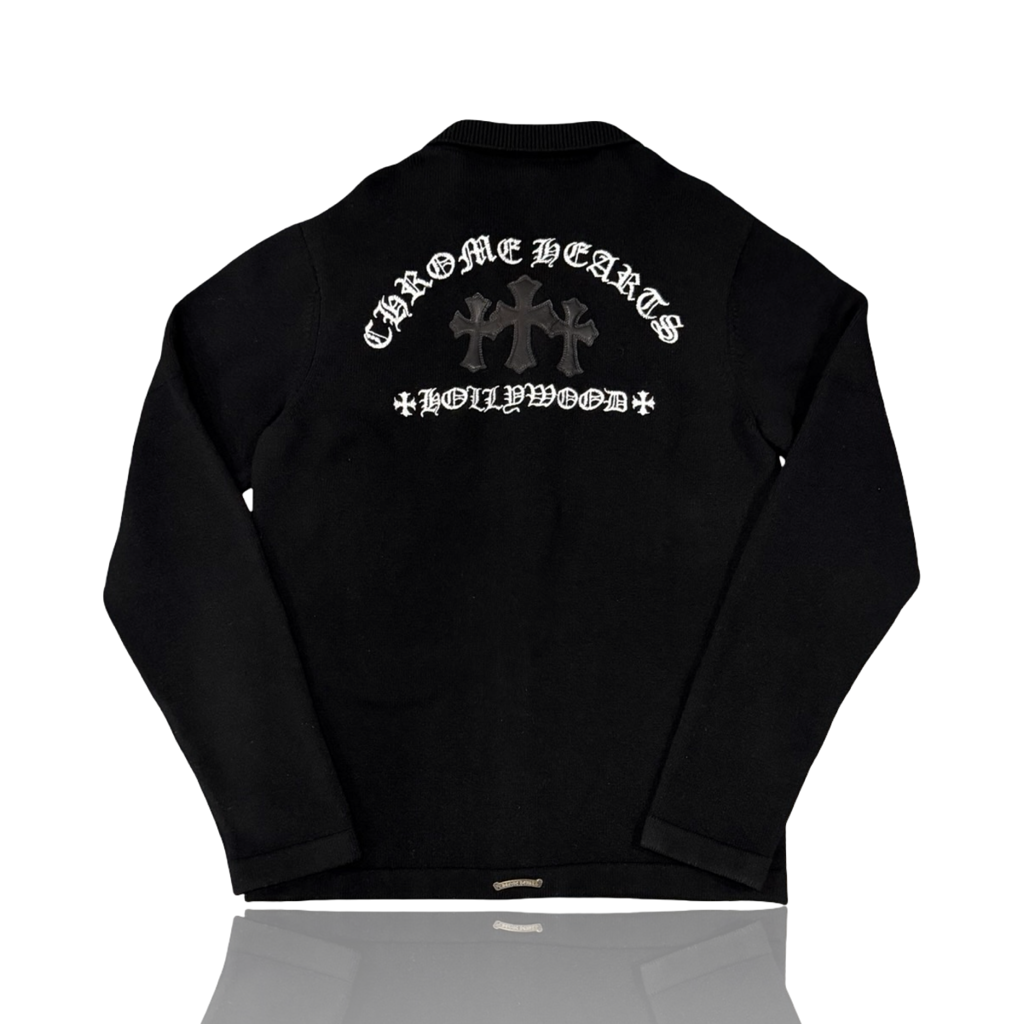 Chrome Hearts Cross Patch Cashmere Cardigan