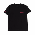 Chrome Hearts Pink Scroll Label Tee