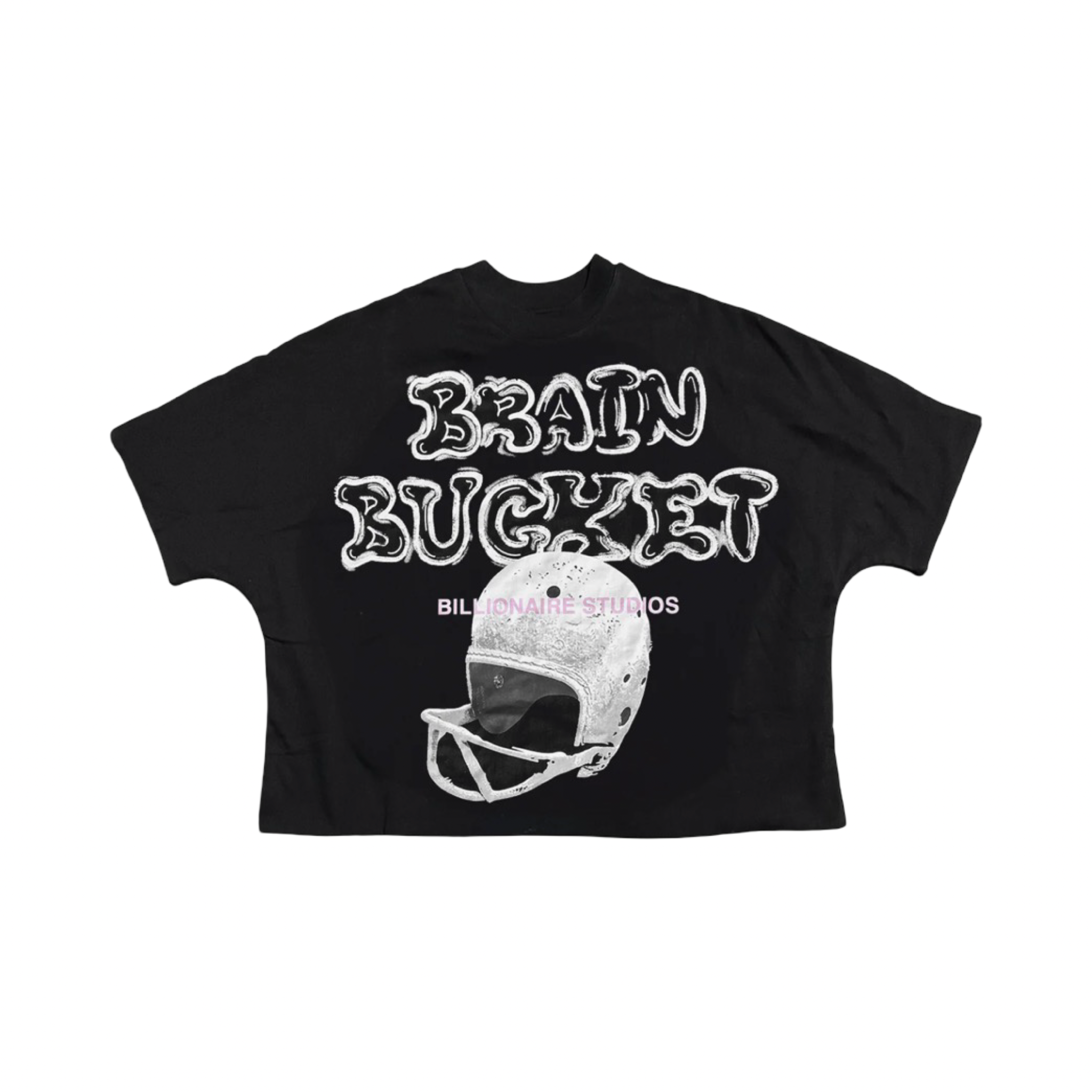 Billionaire Studios Brain Bucket Black Tee