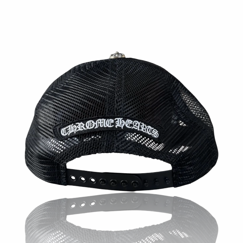 Chrome Hearts Calf Hair Triple Cross Trucker
