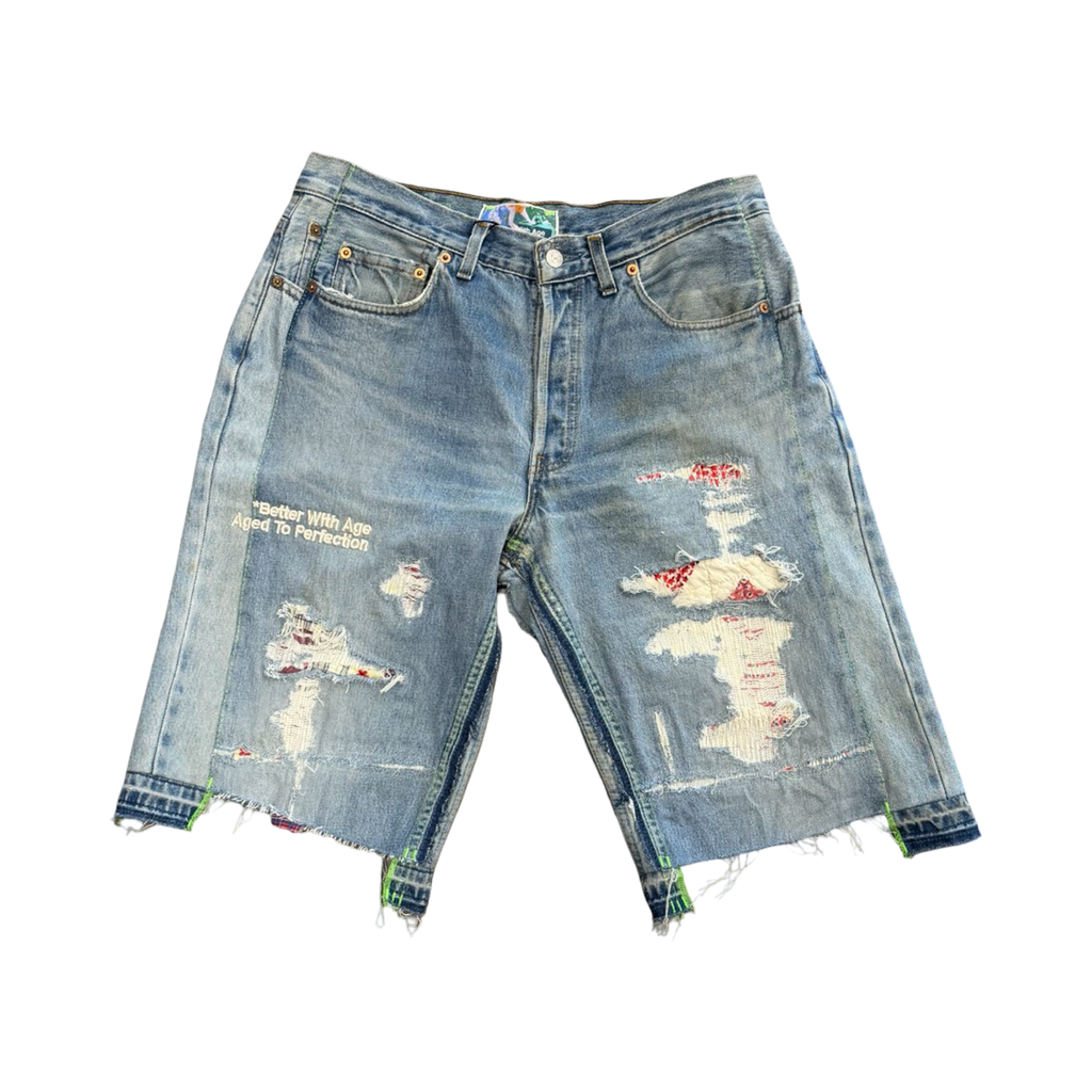 *Better With Age Monroe Triple Wide Denim Short #4