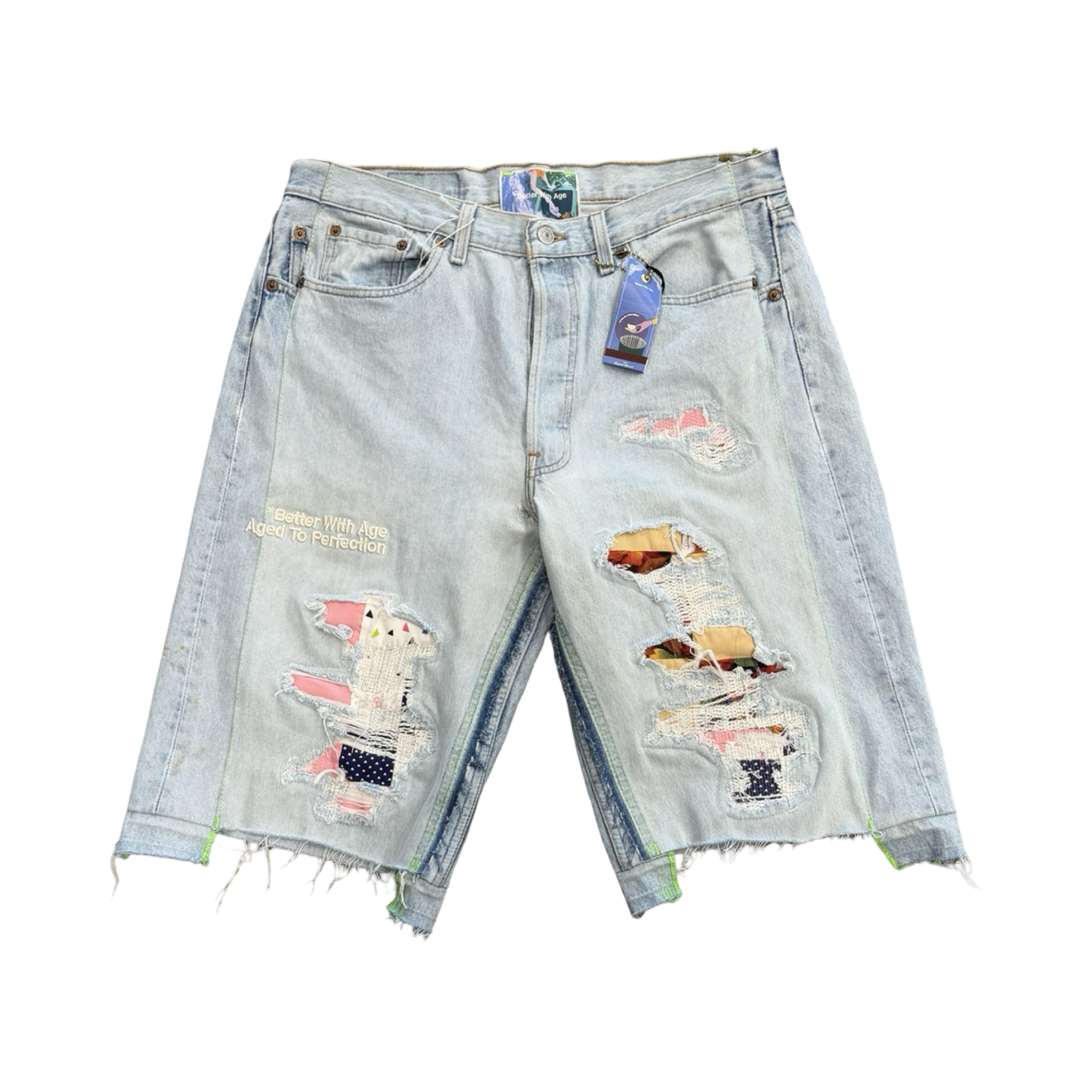 *Better With Age Monroe Triple Wide Denim Short #2
