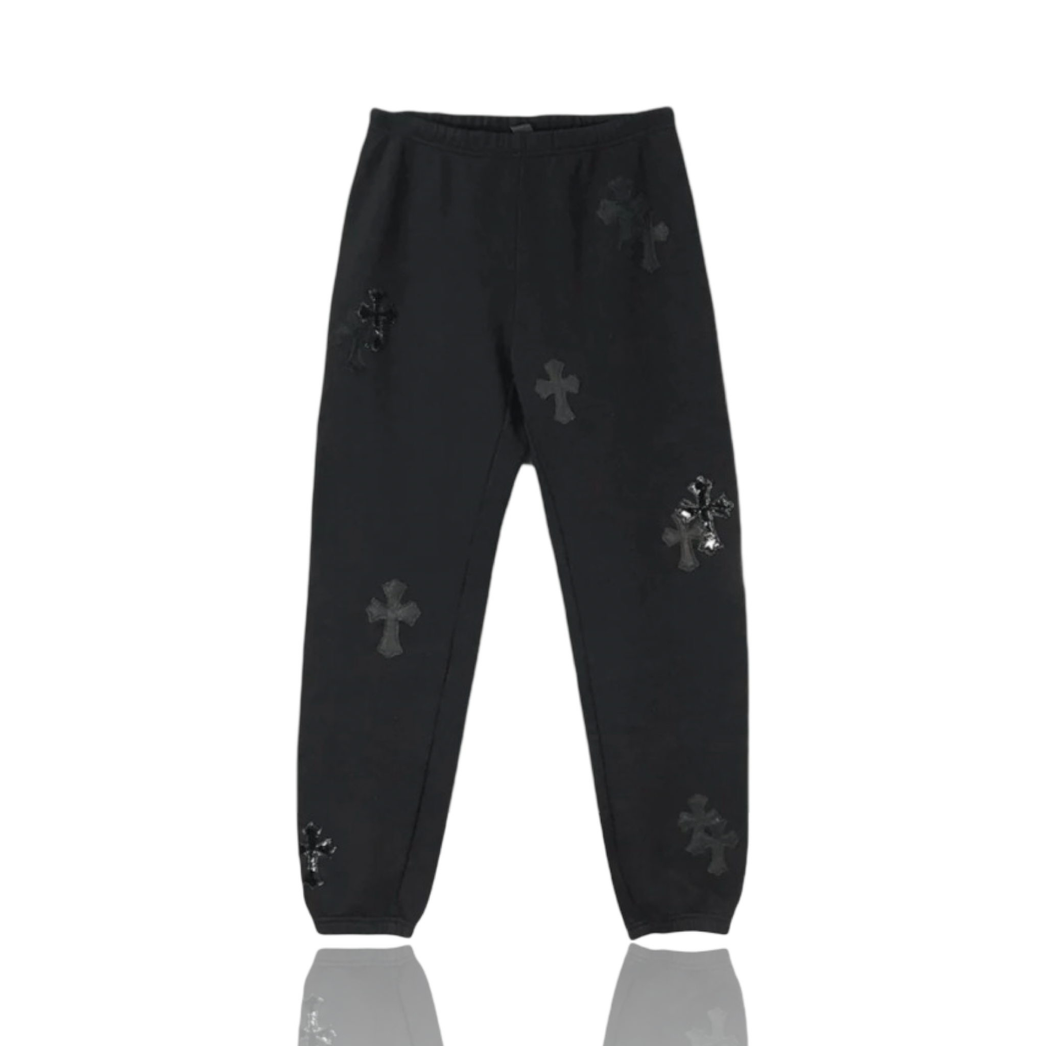 Chrome Hearts Pony Hair Cross Sweats Black