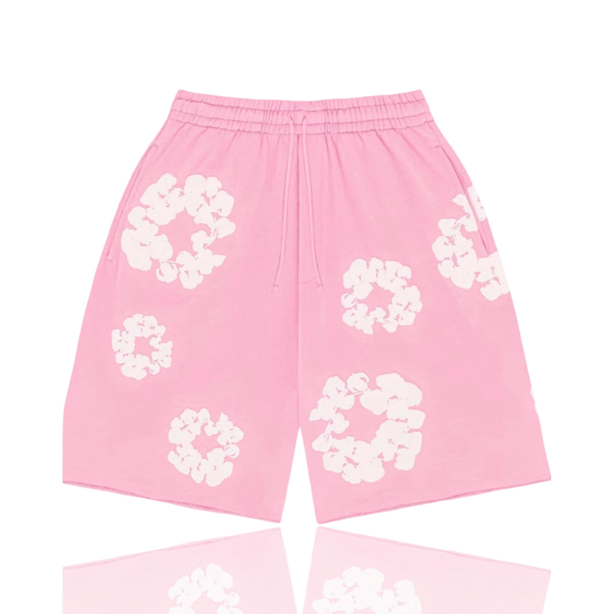 Denim Tears The Cotton Wreath Shorts Pink
