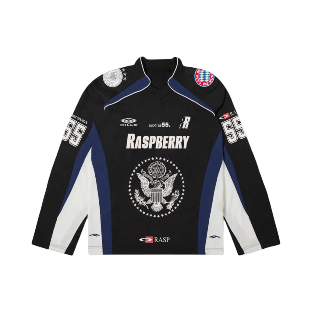 The GV Gallery Raspberry Black Jersey