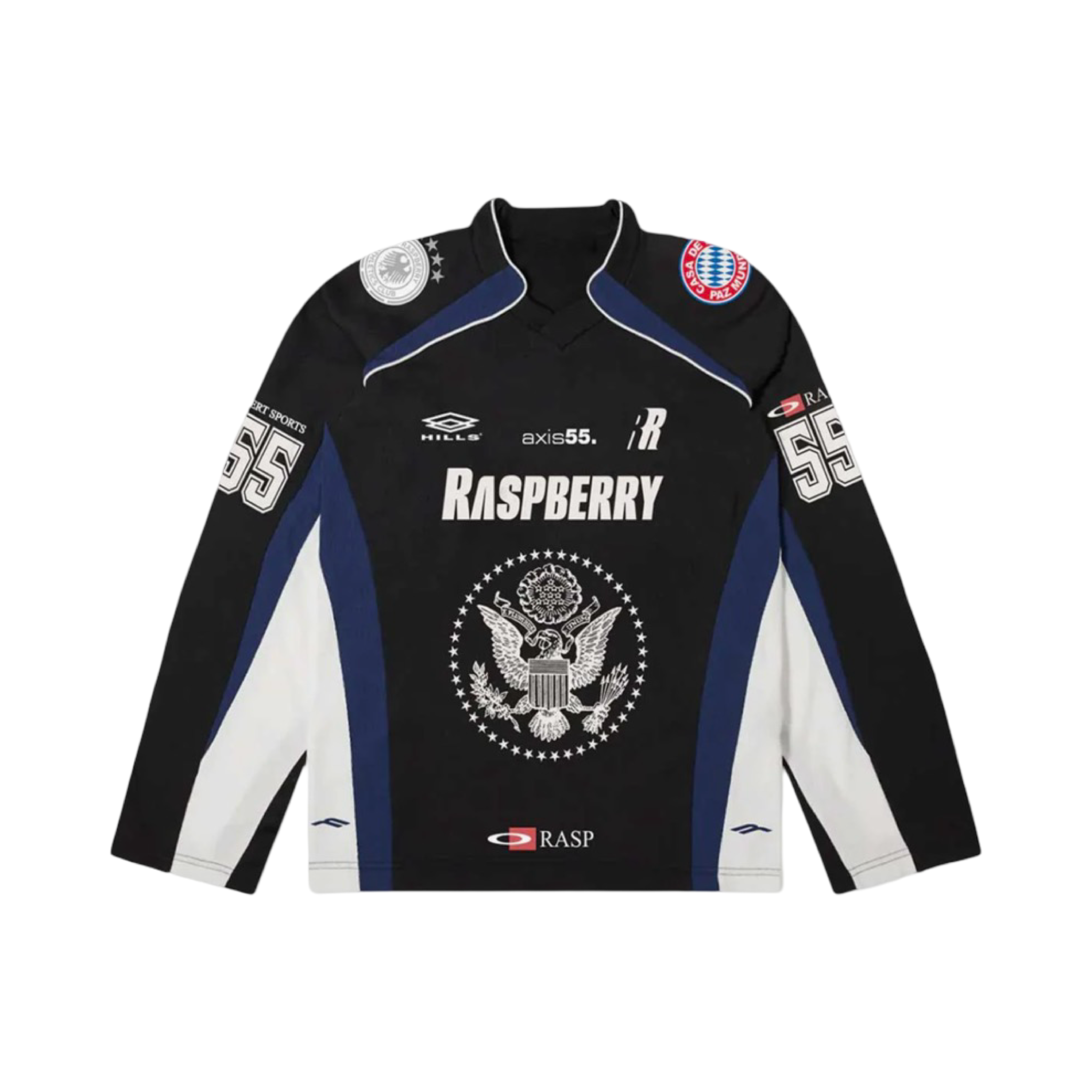 The GV Gallery Raspberry Black Jersey