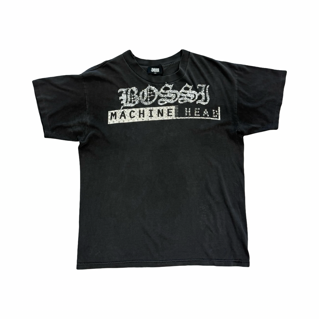BOSSI Vintage Machine Heart Tee Grey
