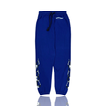 Chrome Hearts x Matty Boy Flame Logo Sweatpants Blue