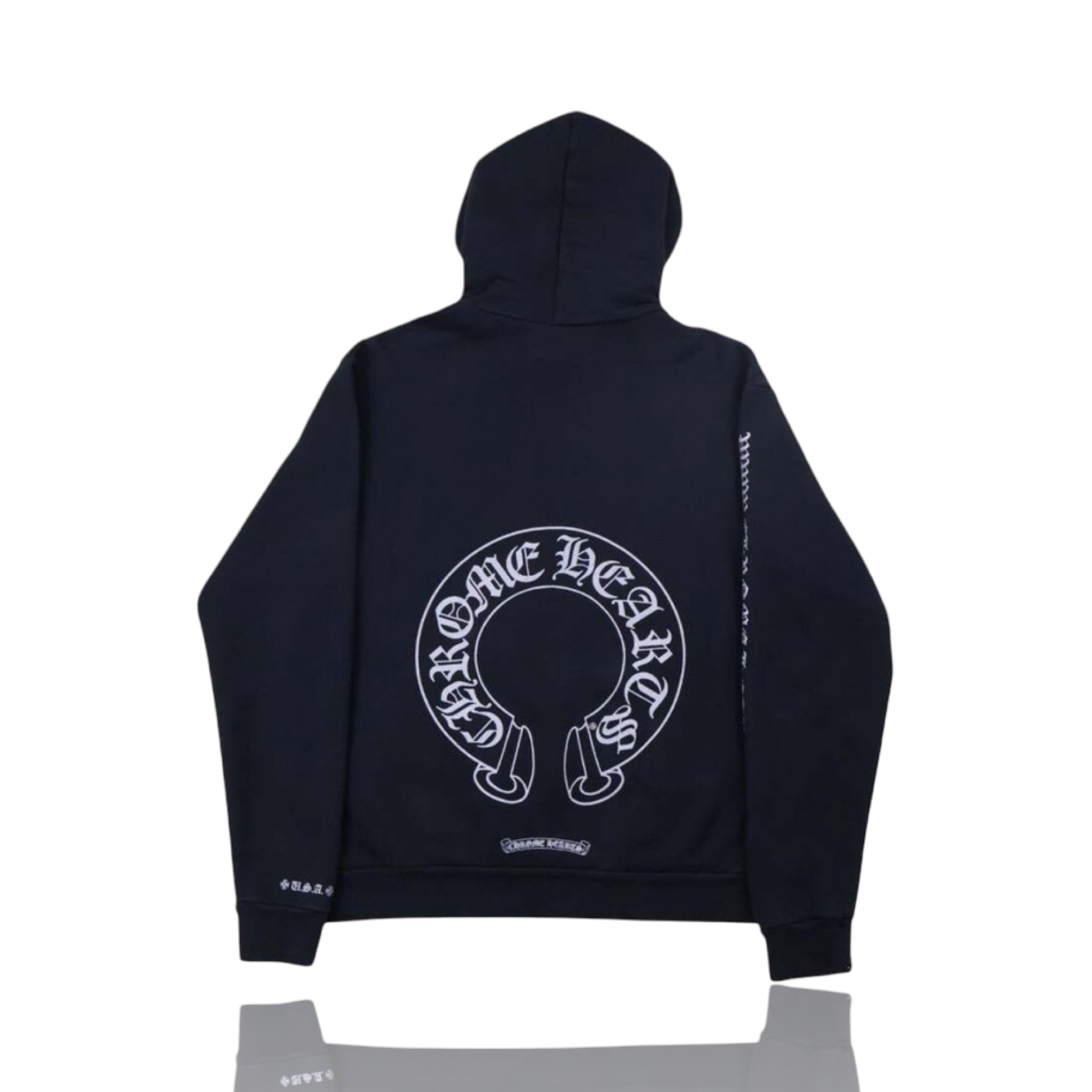 Chrome Hearts Silver Horseshoe Online Exclusive Hoodie
