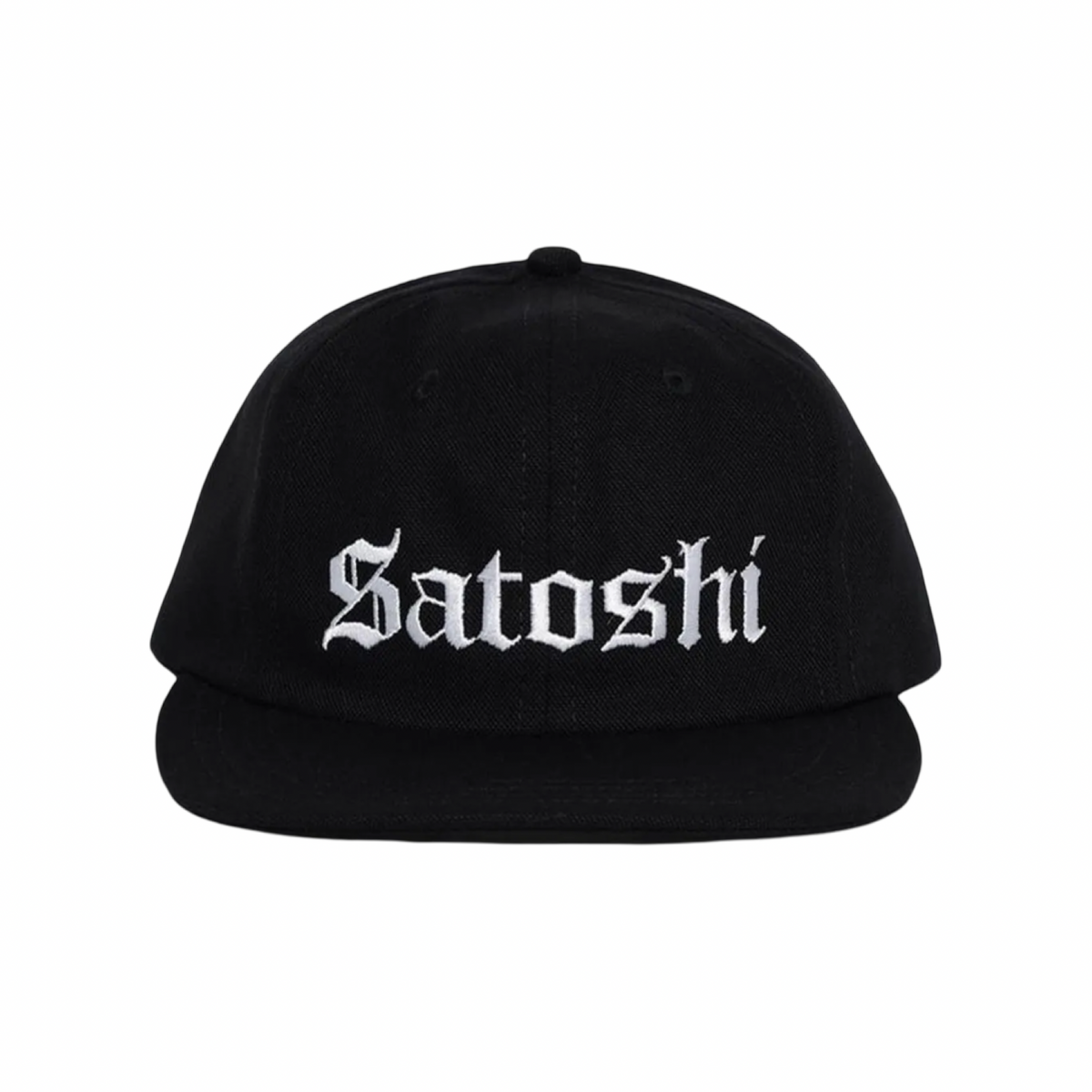 Satoshi Nakamoto Snapback Hat Black