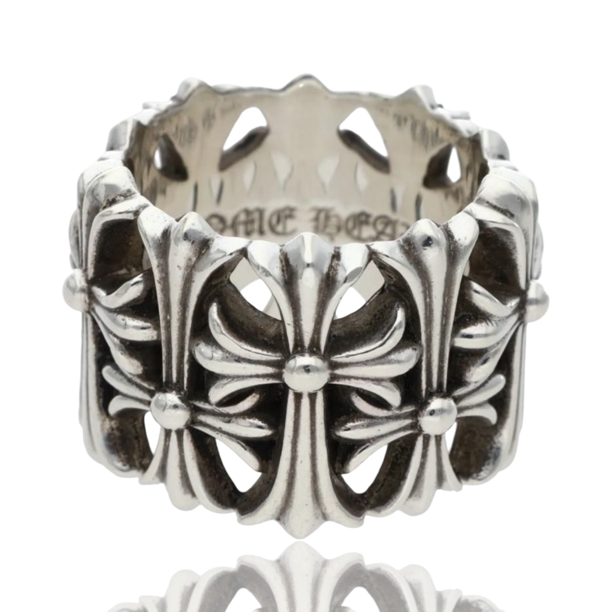 Chrome Hearts Cemetery Cross Ring