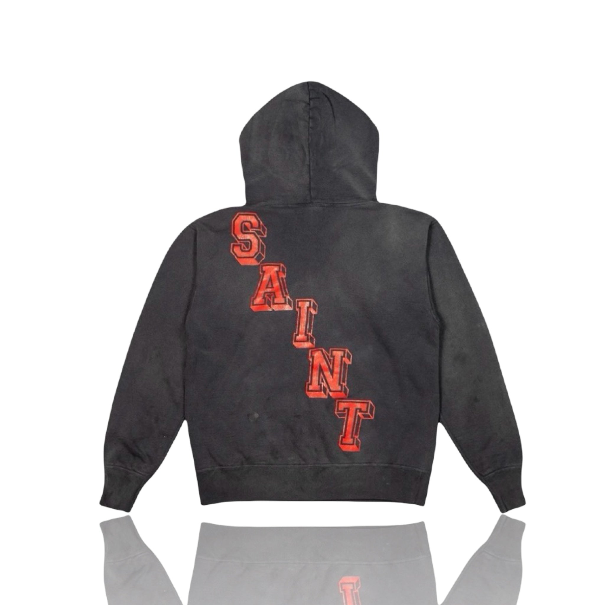Saint Michael Angel Of Death Hoodie Black/Red