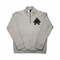 Chrome Hearts Paper Jam Quarter Zip Grey