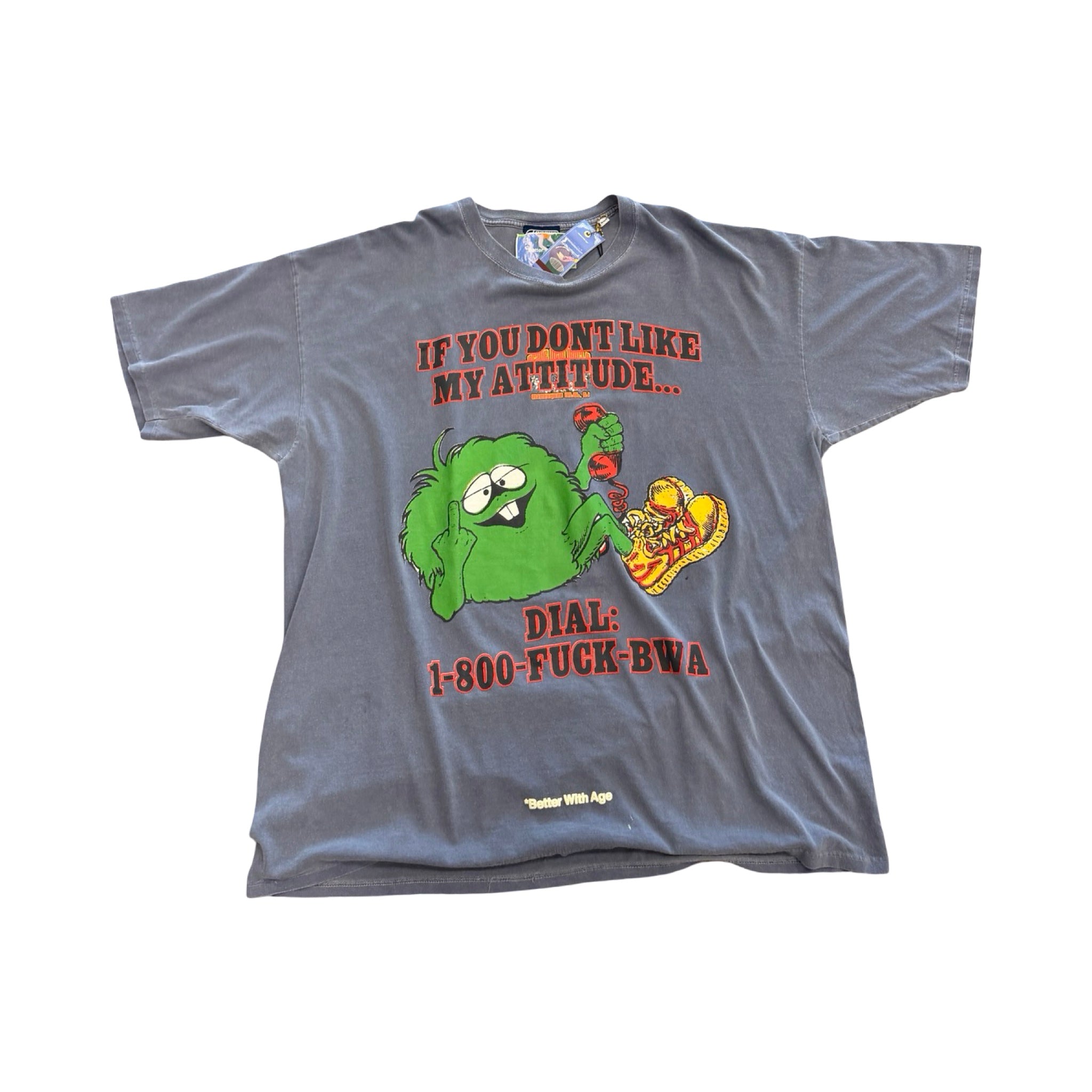 *Better With Age Dickhead Tee Blue