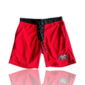 Chrome Hearts Matty Boy Red Chomper Patch Shorts
