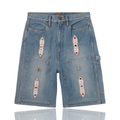Kapital Embellished Denim Shorts
