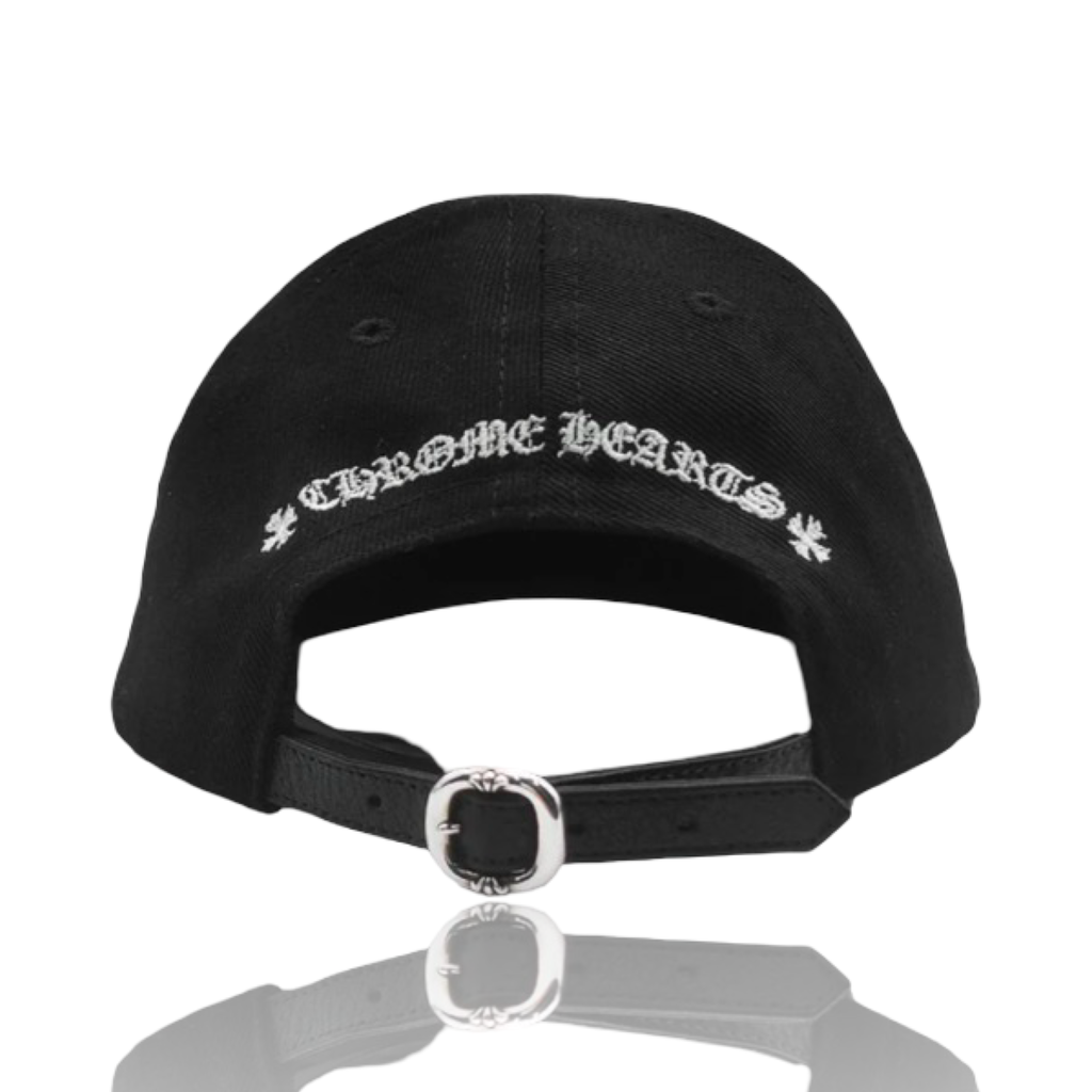 Chrome Hearts Matty Boy Chomper Embroidered Hat Black