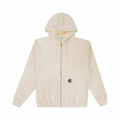 Eric Emanuel Full Zip Hoodie Ivory/Black