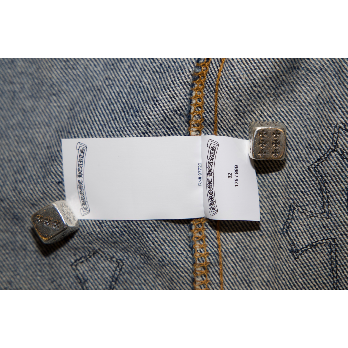 Chrome Hearts Levi's 517 Dark Wash Jeans