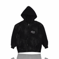 Balenciaga Tape Zip Up Black