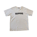 Celine Sketch White Black Logo Tee