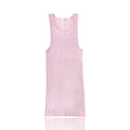 Chrome Hearts Love You Pink Rib Tank Top