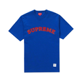Supreme Plaid Applique S/S Top Royal