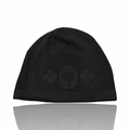Chrome Hearts Horseshoe Skull Beanie Black/Black