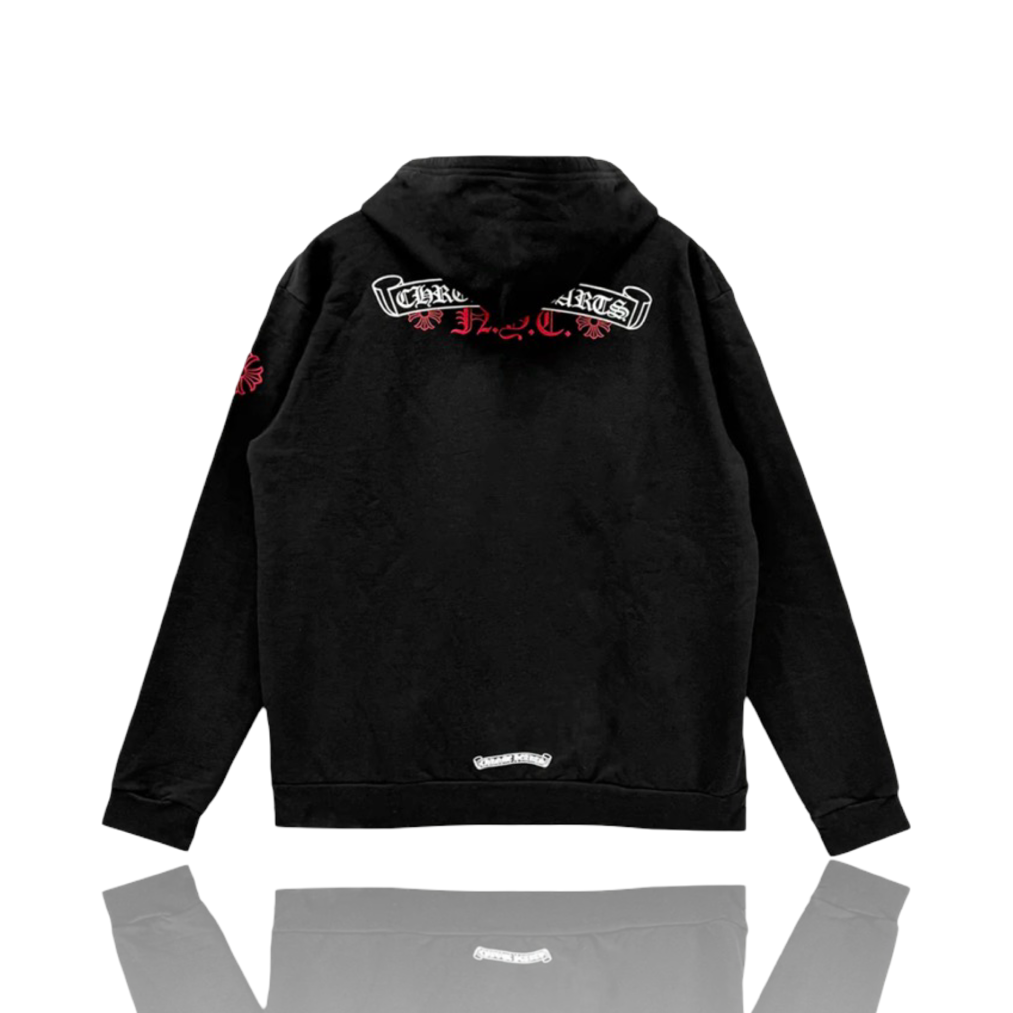 Chrome Hearts NYC Scroll Logo Zip Up