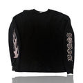 BOSSI Thermal Rhinestone Logo Longsleeve Black/Pink