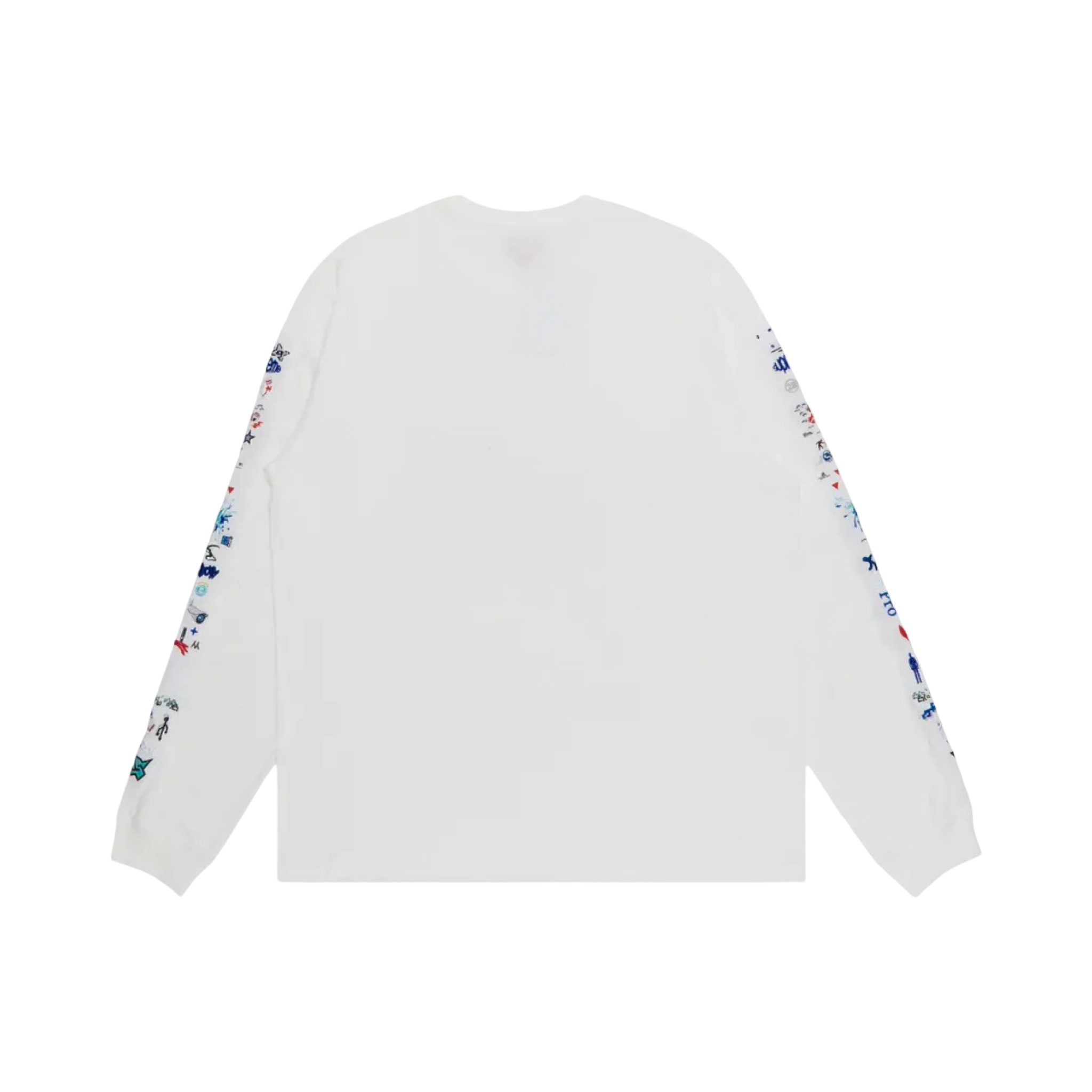 Supreme AOI Icons Longsleeve White