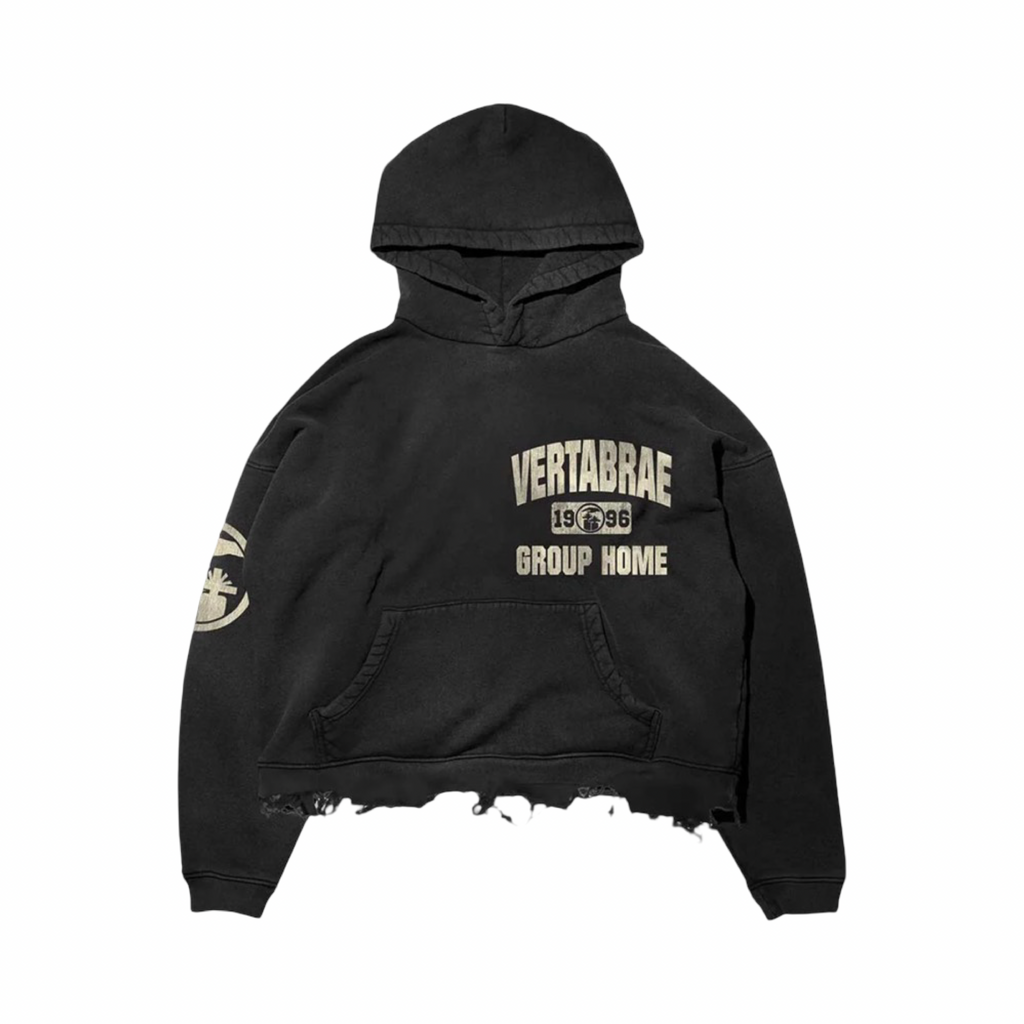 Vertabrae Group Home Black Hoodie
