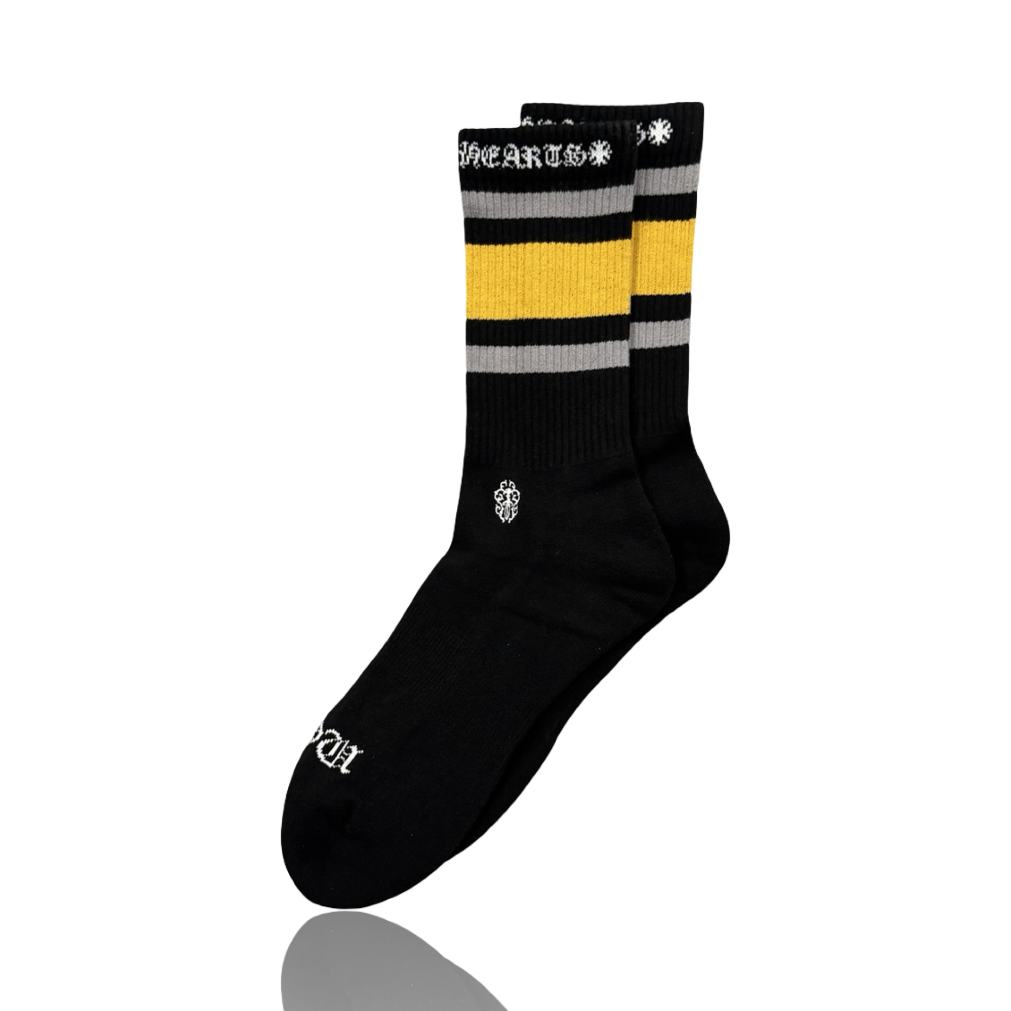 Chrome Hearts Sport Men Yellow/Black Socks