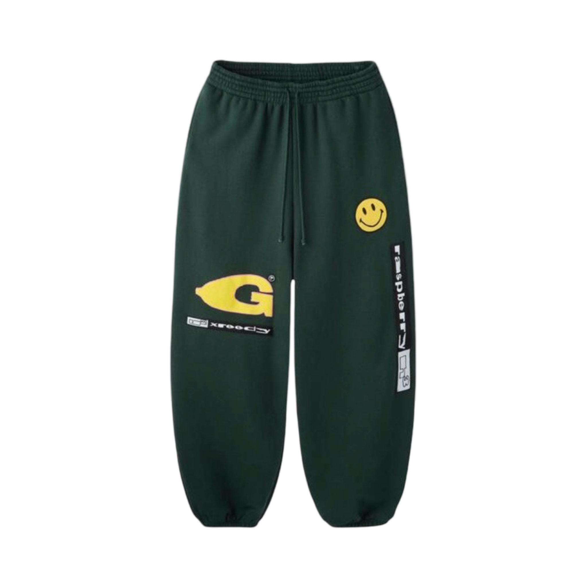 The GV Gallery x Greedy Unit Green Garbage Sweats