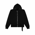 Rick Owens Jumbo Gimp Hoodie Black