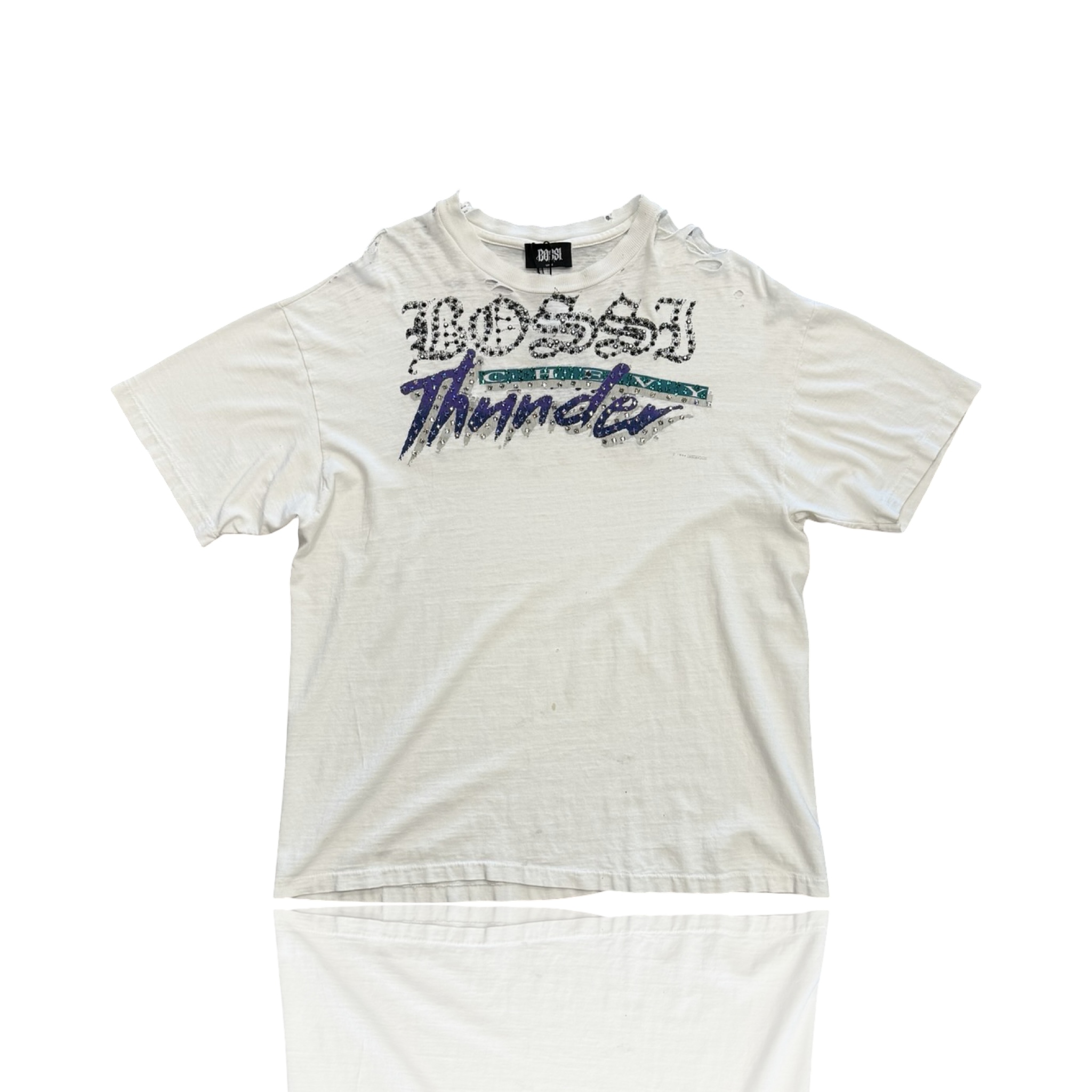 BOSSI Vintage Chevy Thunder Tee White