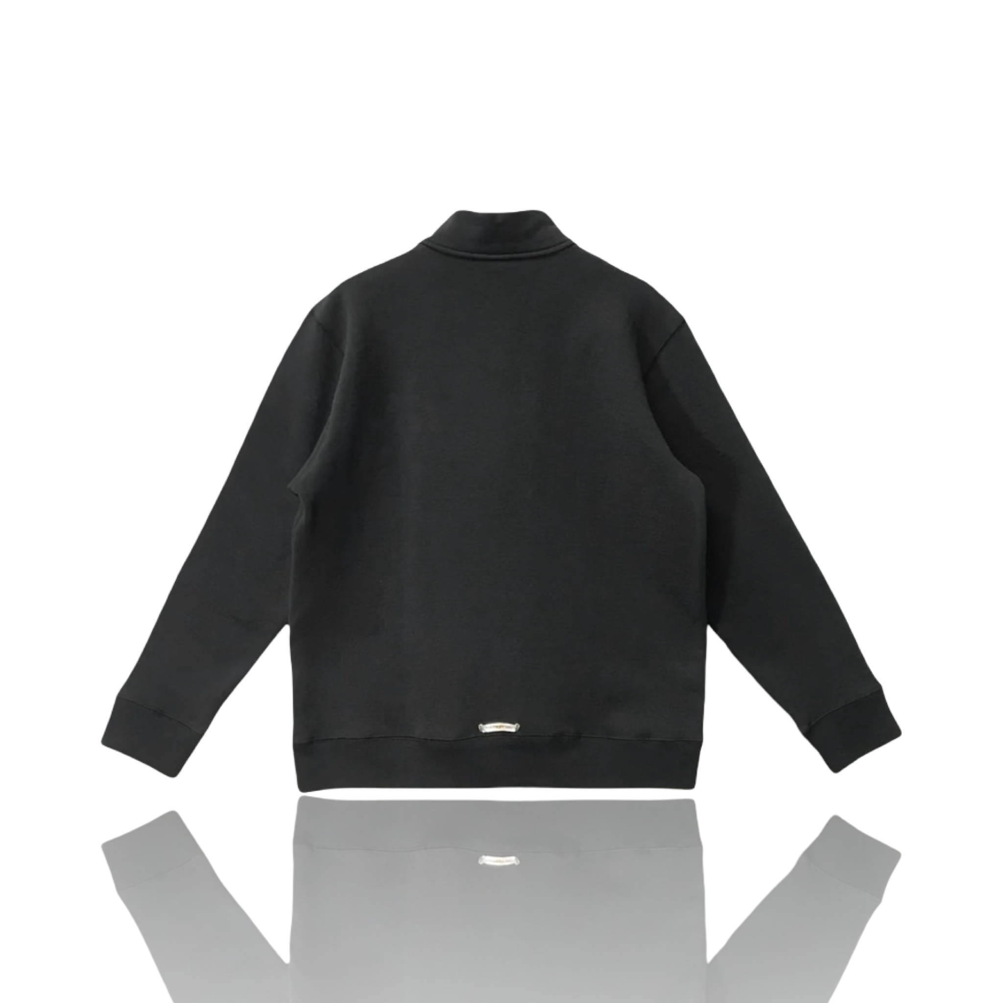 Chrome Hearts Paper Jam Quarter Zip Black