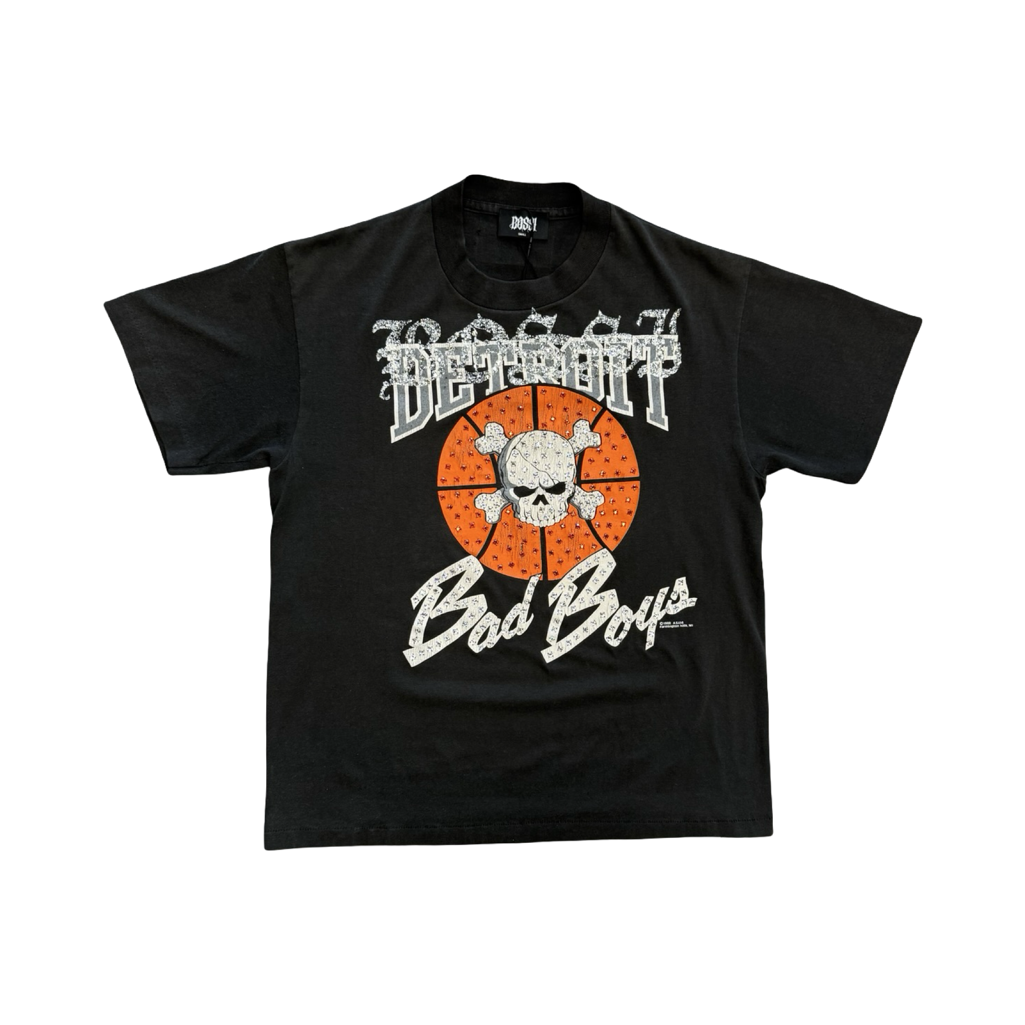 BOSSI Vintage BetRot Bad Boys Tee Black
