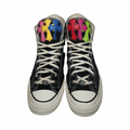 Chrome Hearts Multicolor Leather Cross Converse