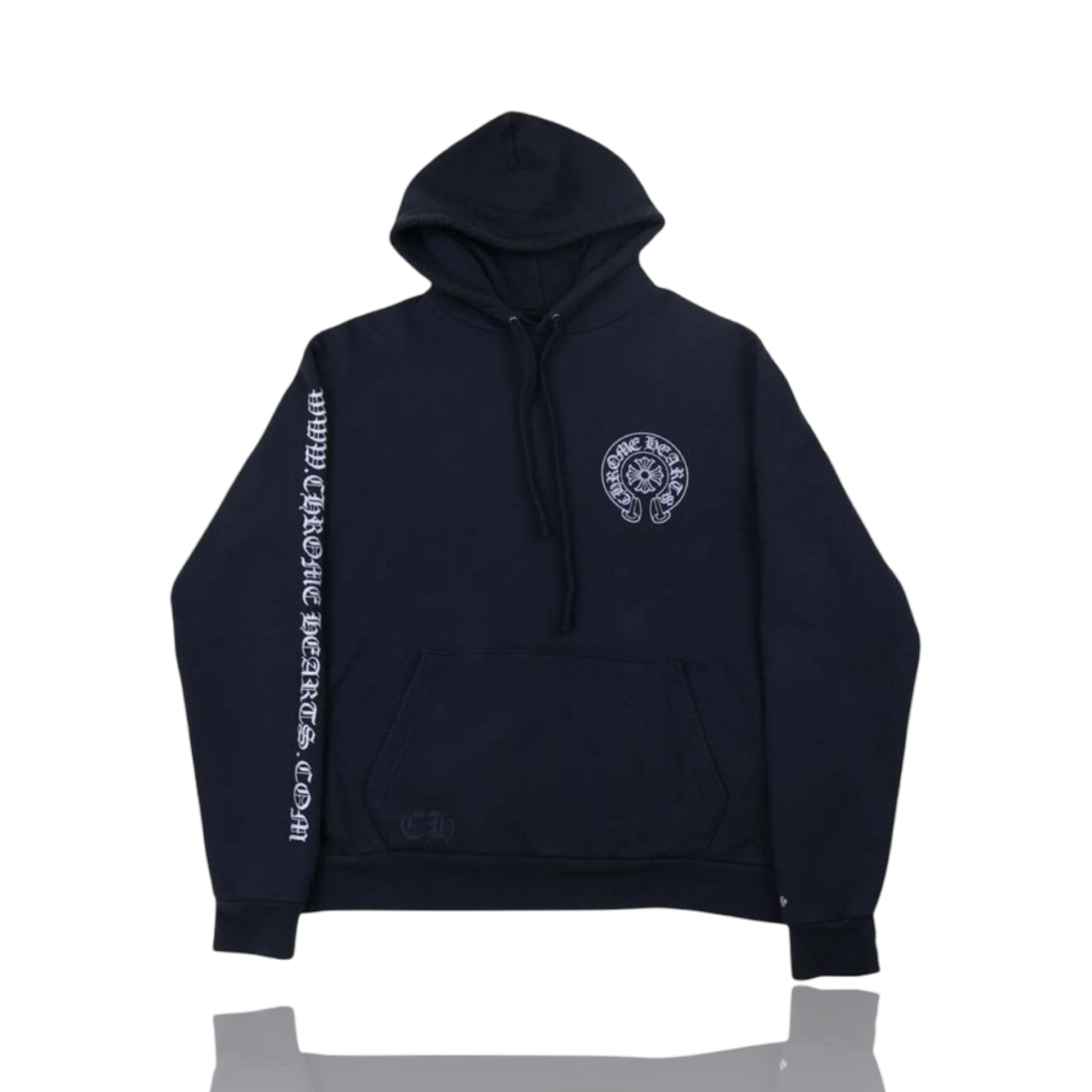 Chrome Hearts Silver Horseshoe Online Exclusive Hoodie