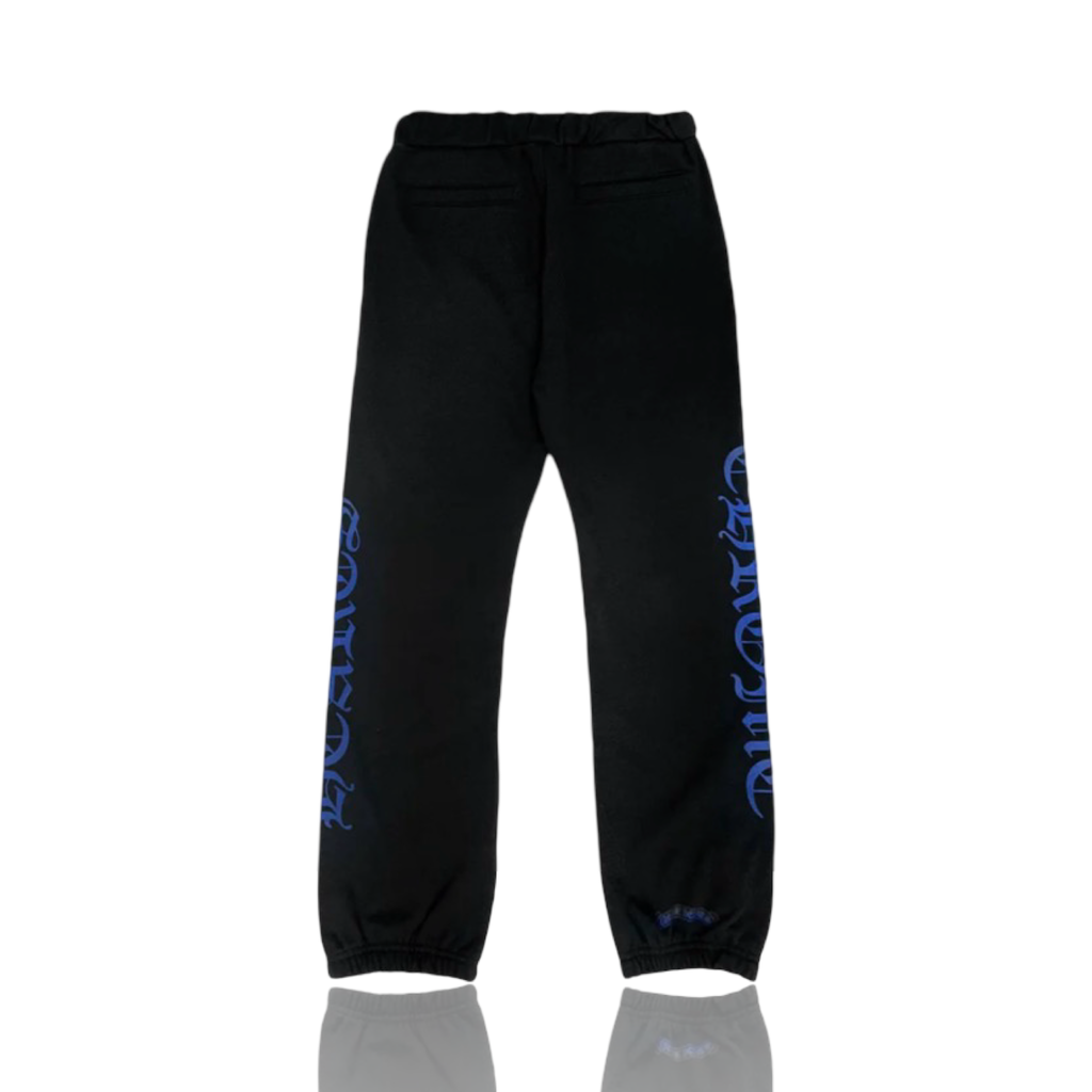 Chrome Hearts Horseshoe Logo Sweatpants Blue/Black