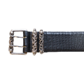 Chrome Hearts Alligator Roller Belt Black