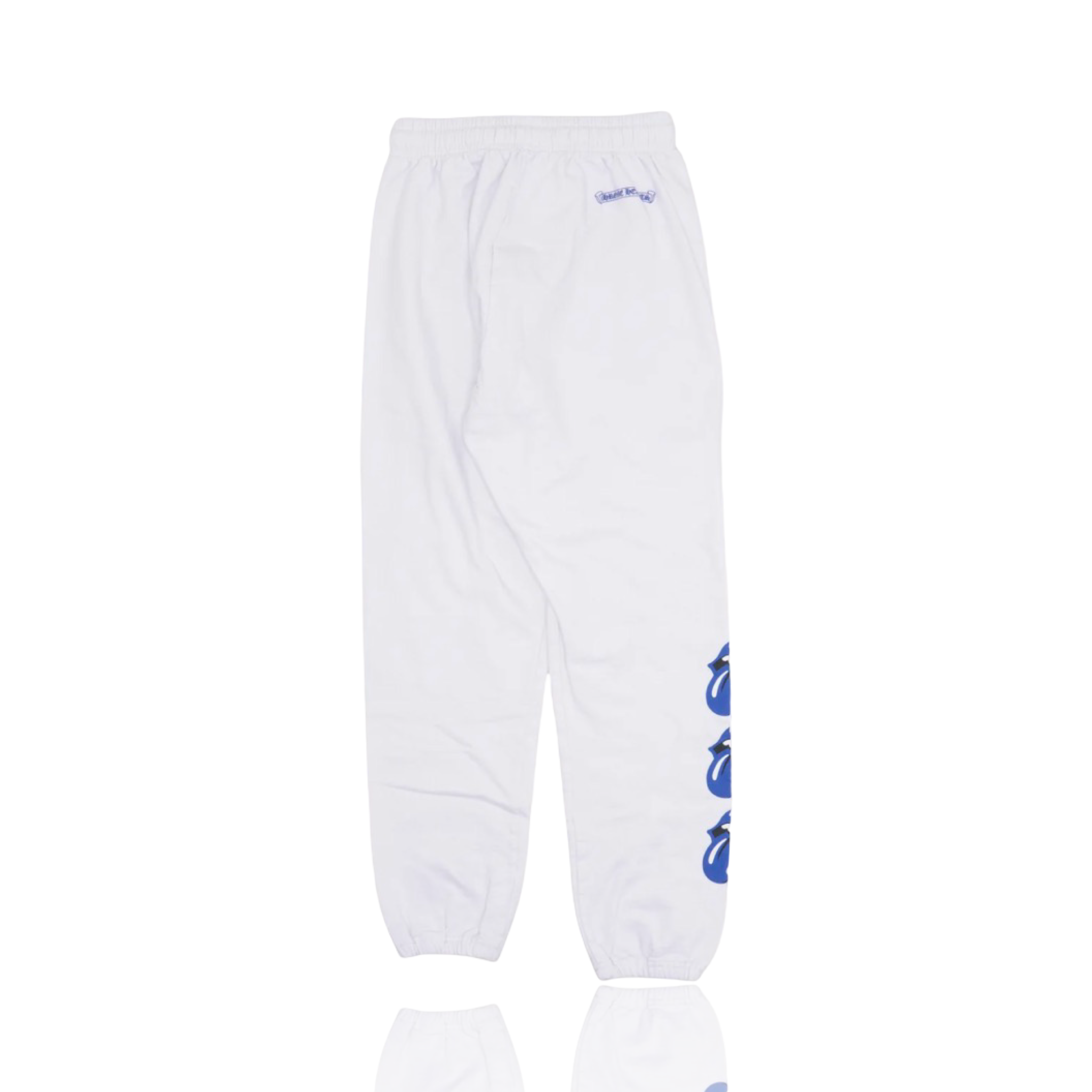 Chrome Hearts Rolling Stones Sweatpants White/Blue