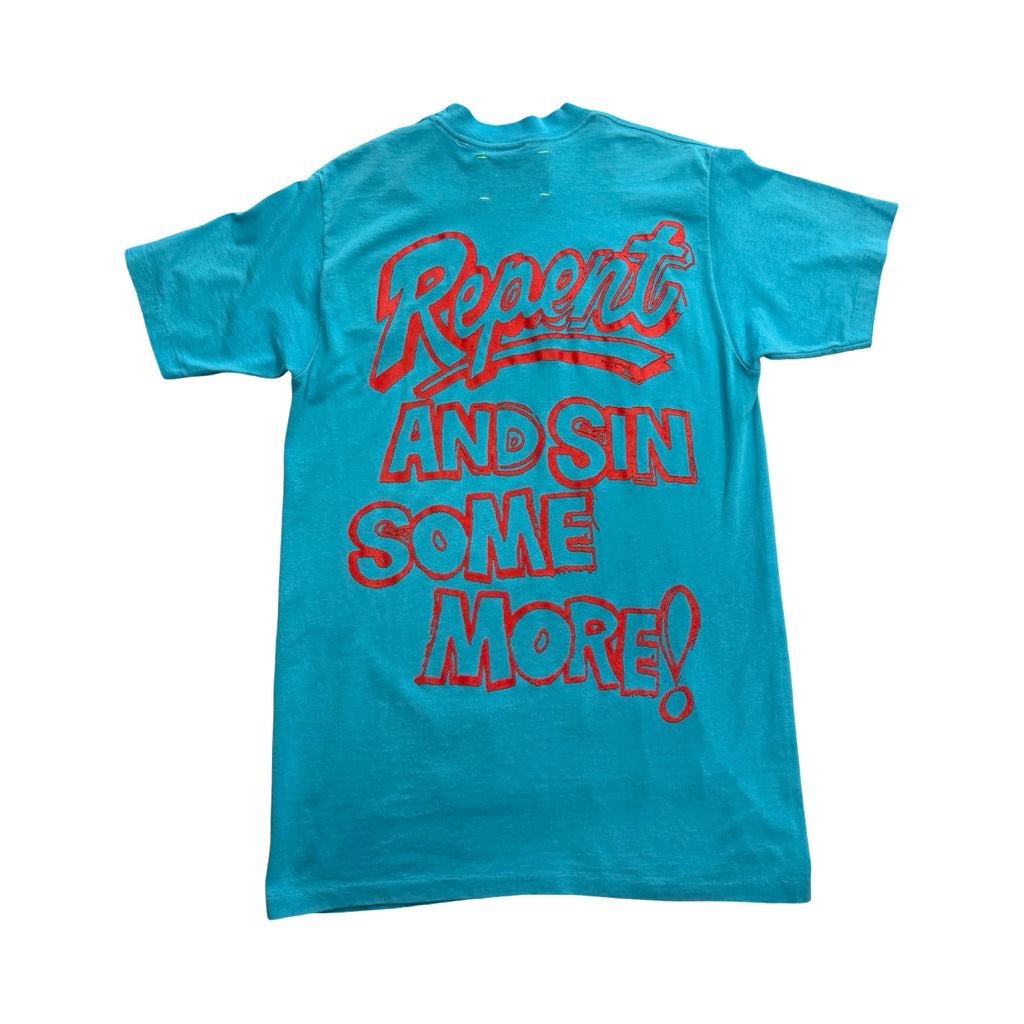*Better With Age Psychodelic Tee Turquoise