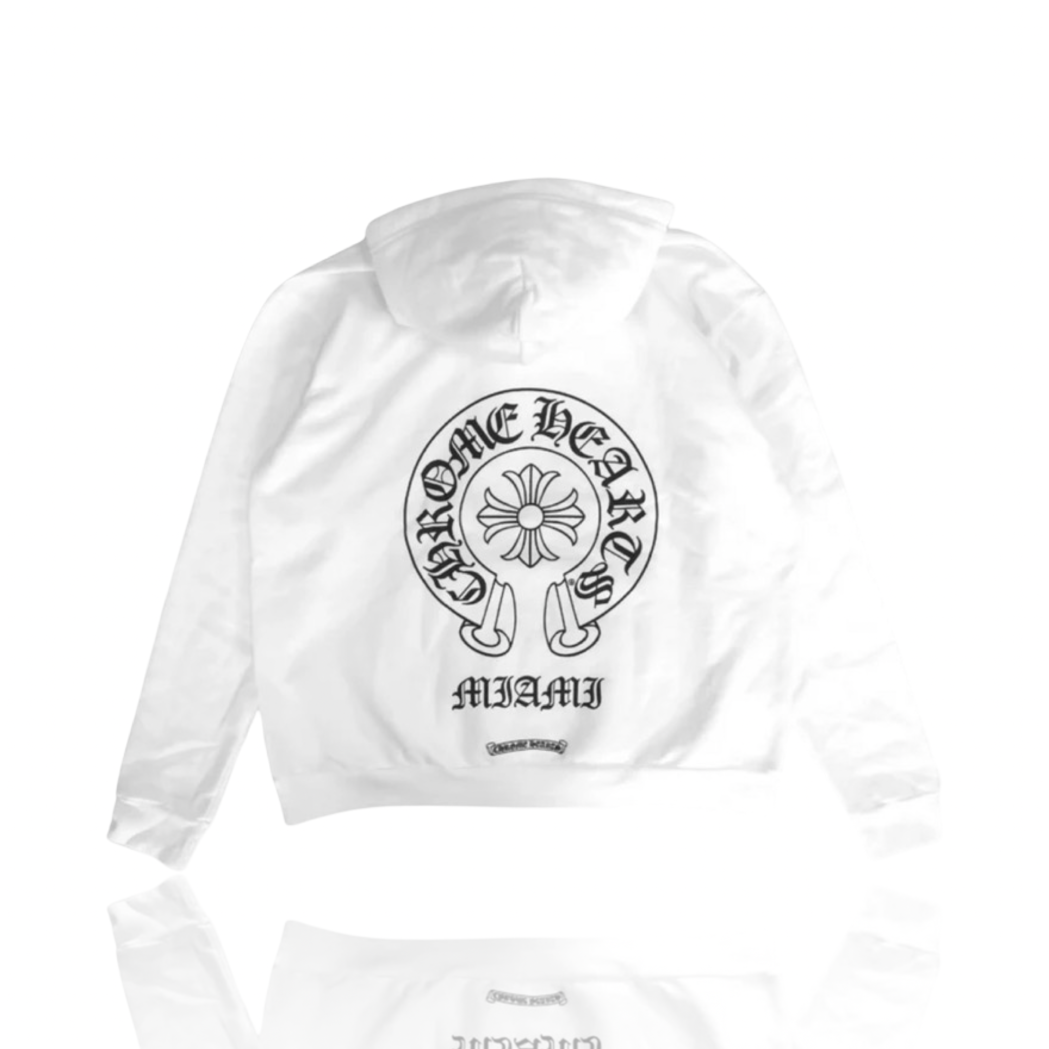 Chrome Hearts Miami Exclusive Hoodie White