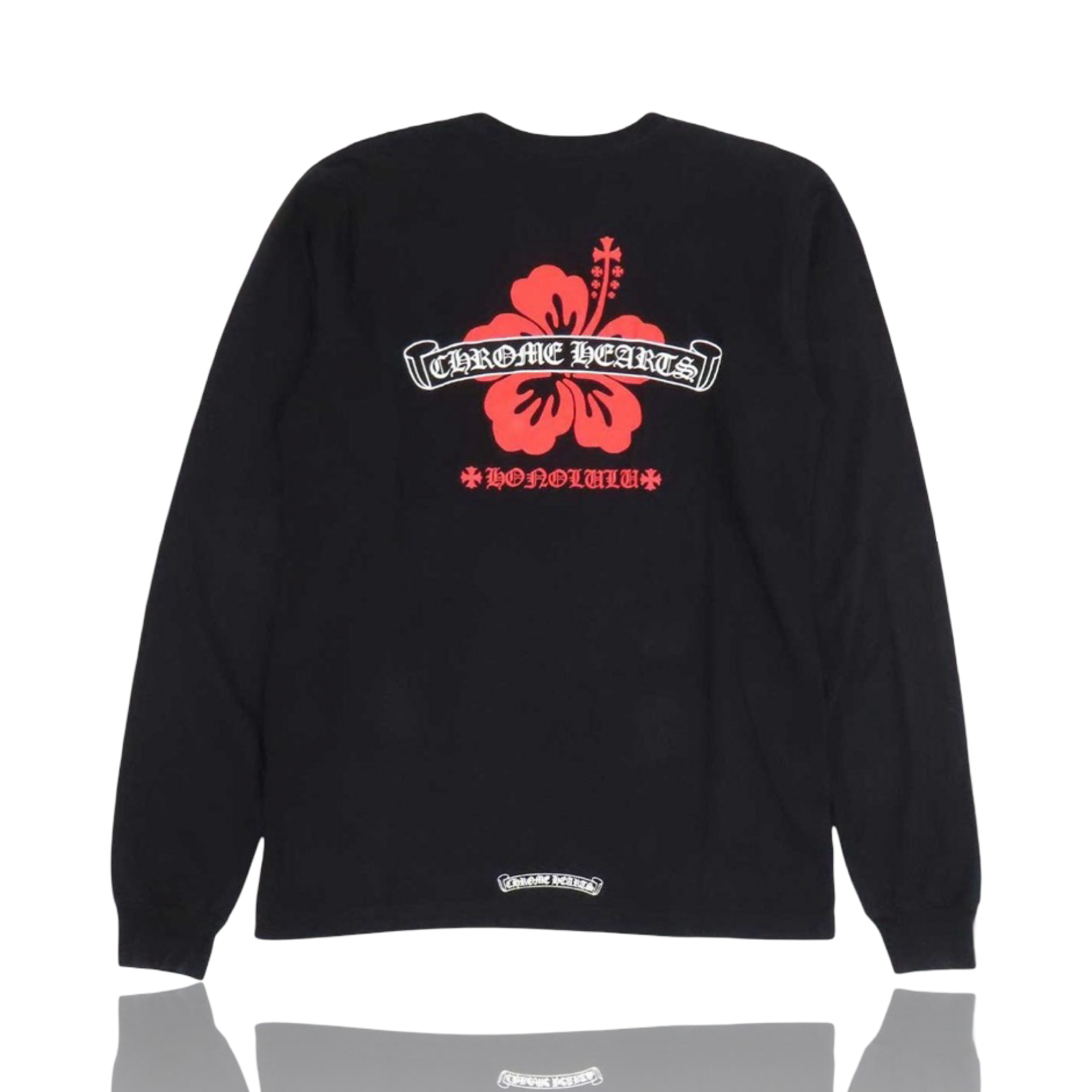 Chrome Hearts Honolulu Orchid Longsleeve Black